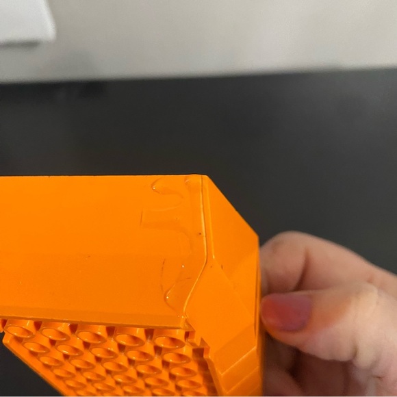 LEGO Orange Construction Vehicle Tipper Bed Orange - Picture 7 of 9